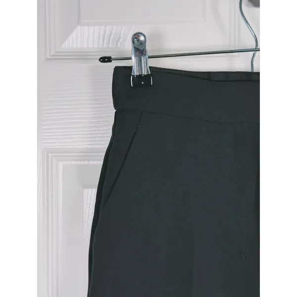 Aritzia Effortless Pant Wide Leg Trouser Size 00 Black Office Career Pleated - Image 9