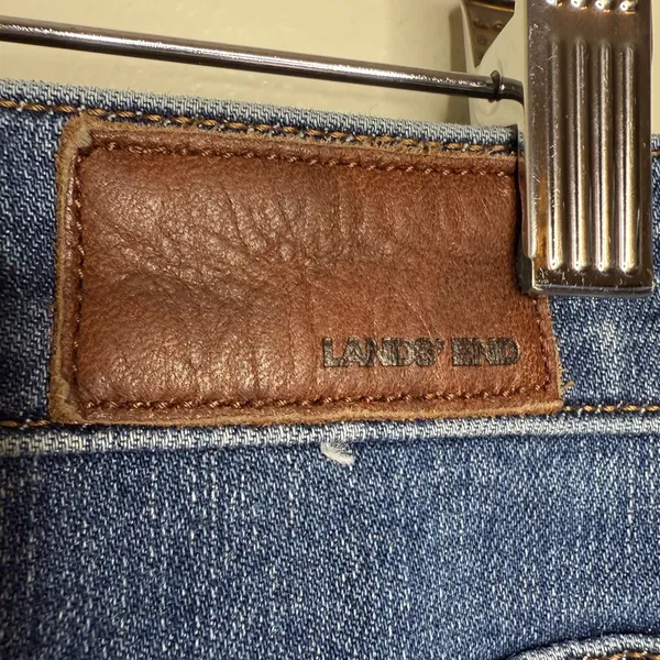 Lands’ End Denim Jeans Women’s Size 16 Inseam 31” Rise 11” - Image 4
