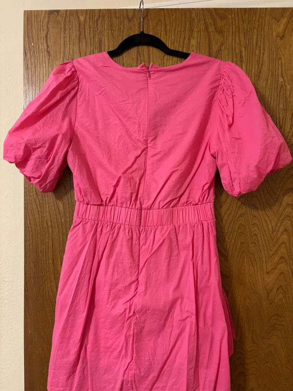 Fancy d Boutique Pink  Draped Dress  - Image 3