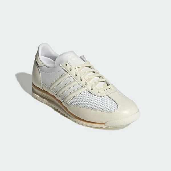 NWT adidas Originals SL 72 OG sneakers in gray with blue detail 8 - Image 5