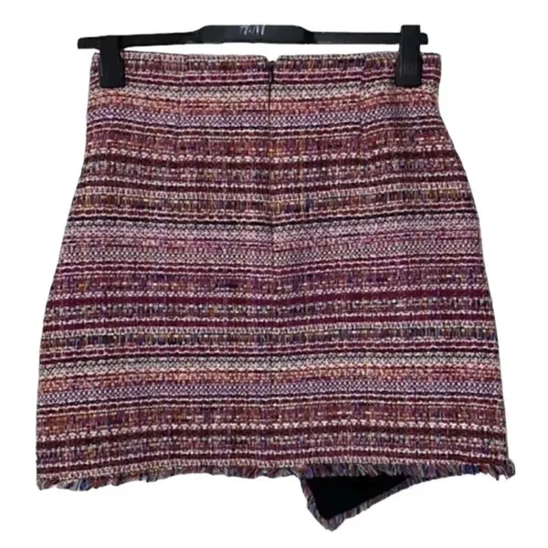 Halogen Tweed Multi-Colored Mini Skirt(Size 2 Petite) - Image 3