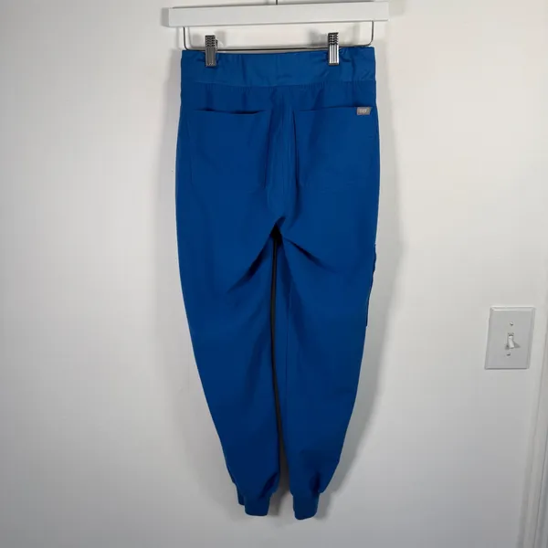 Figs Zamora Jogger Scrub Pants Royal Blue Nurse Medical Doctor RN NP Womens XXSP - Image 4