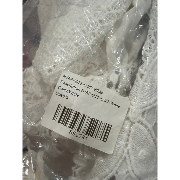 NEW Tuckernuck White Lace Avalon Maxi Dress Size XS - Image 7