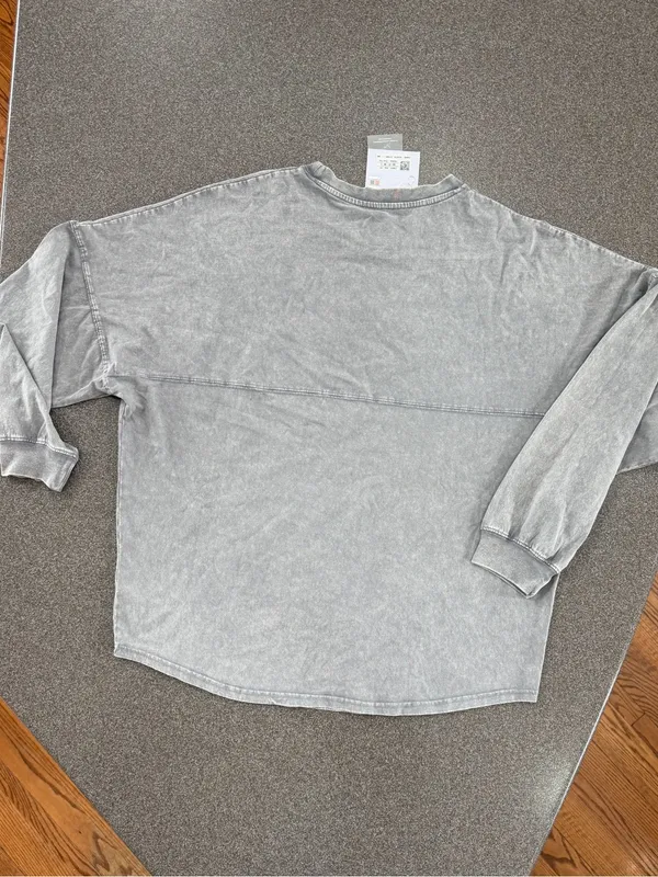 Penn State Nittany Lions Gameday Faded Wash Oversized Long Sleeve T-shirt - Image 3