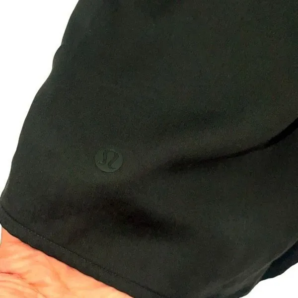 Lululemon Womens Drawstring High Rise Move Lightly Shorts Forest Green Size 2 NW - Image 2