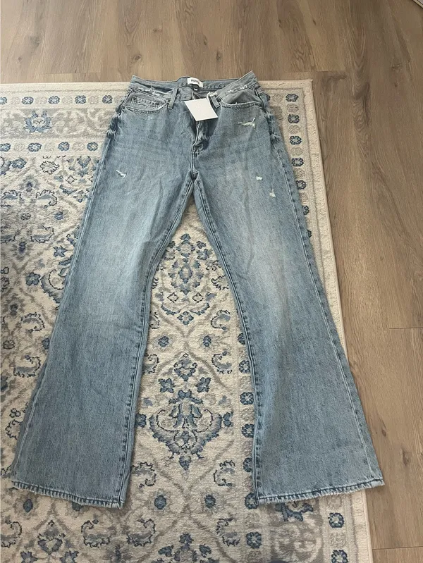 Stevie High-Rise Relaxed Pistola Flare Jeans - Image 2