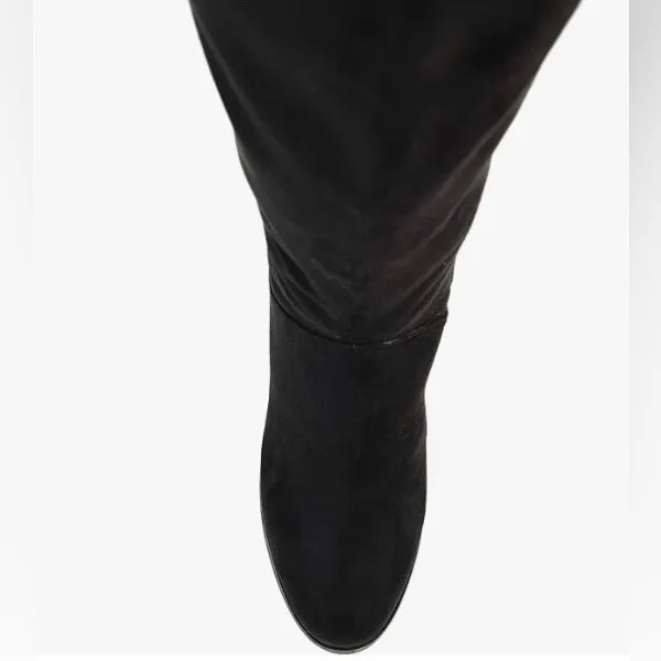 Lee JOURNEE Collection Leeds Black Knee High Boots Size 9 - Image 3