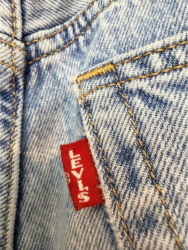 Levi’s Women’s 501 Premium Big E Crop Jeans W25 L26 Montgomery Light Wash - Image 6