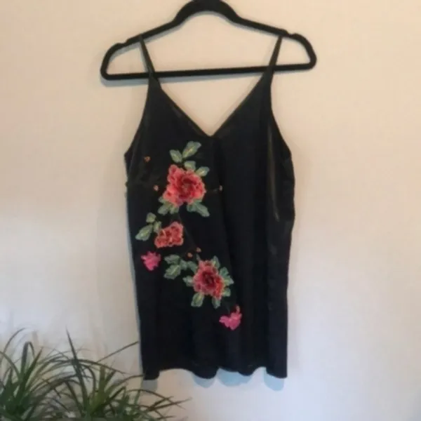 NWT Seek the label black floral slip dress - Image 5