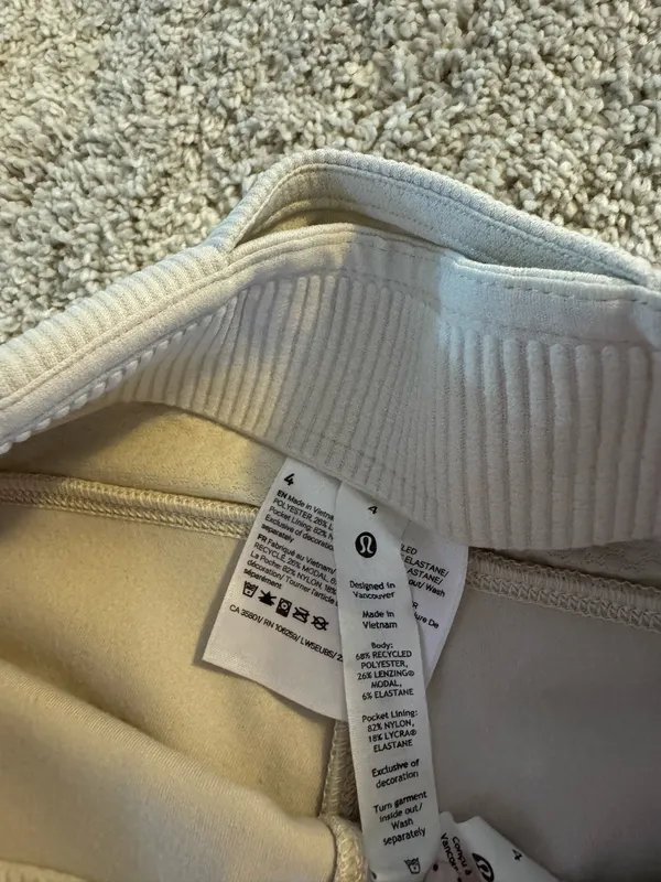 Lululemon Ribbed Softstreme Flared Pants - Image 4