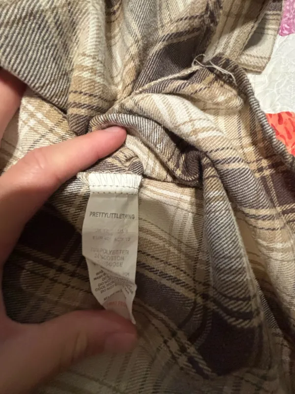 Pretty Little Thing Flannel Oversized - Image 3