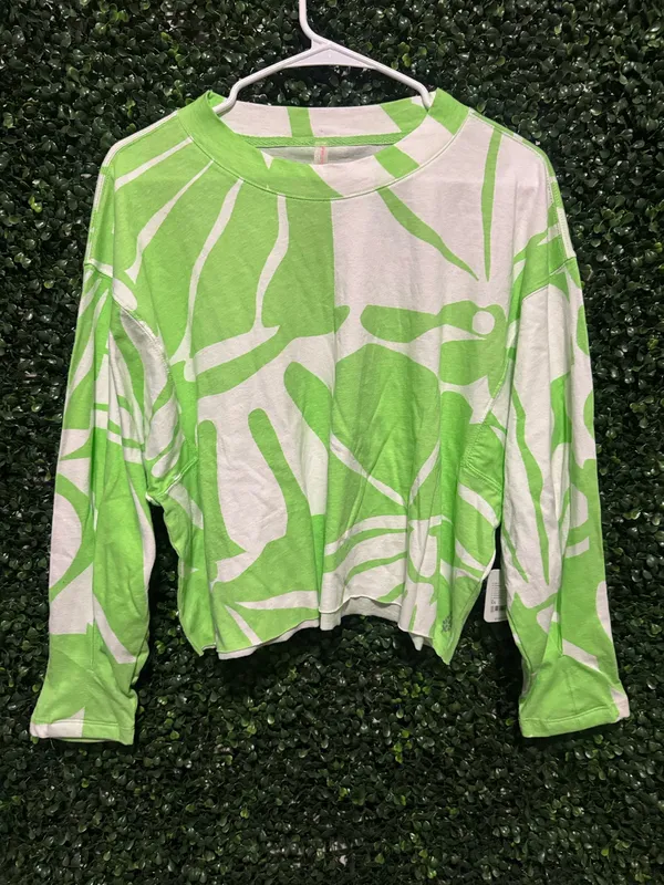 FP MOVEMENT by FREE PEOPLE INSPIRE LAYER PRINTED TOP/LONG SLEEVE TEE TOP - Image 2