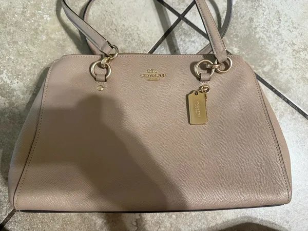 Coach Crossgrain Leather Mini Christie Carryall Handbag - Image 14