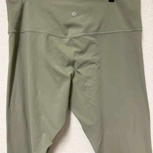 🍋 LULULEMON Rosemary Green Align 25" Leggings Size 16 - Image 8