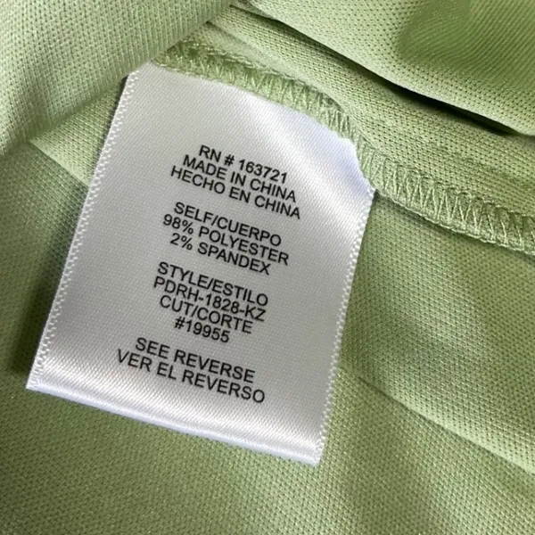 Kingston Grey Sage Green Ruffle Smocked Tiered Midi Dress Cottagecore Boho Large - Image 5