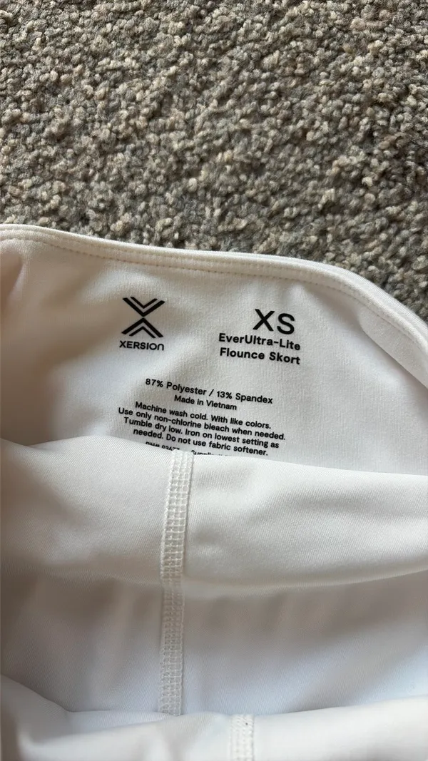 Xersion White Tennis Skort - Image 2