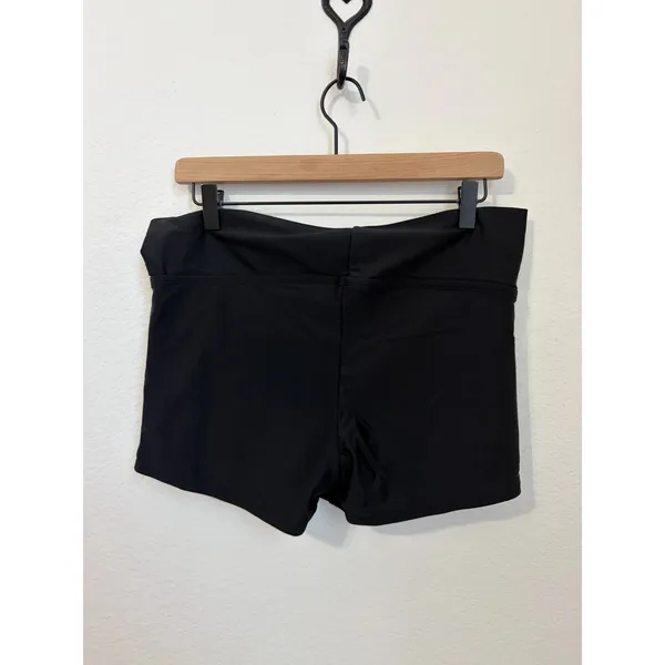 Kona Sol Swim Shorts Women's Size Medium Black Swimsuit Bottoms Modest Comfort - Image 5