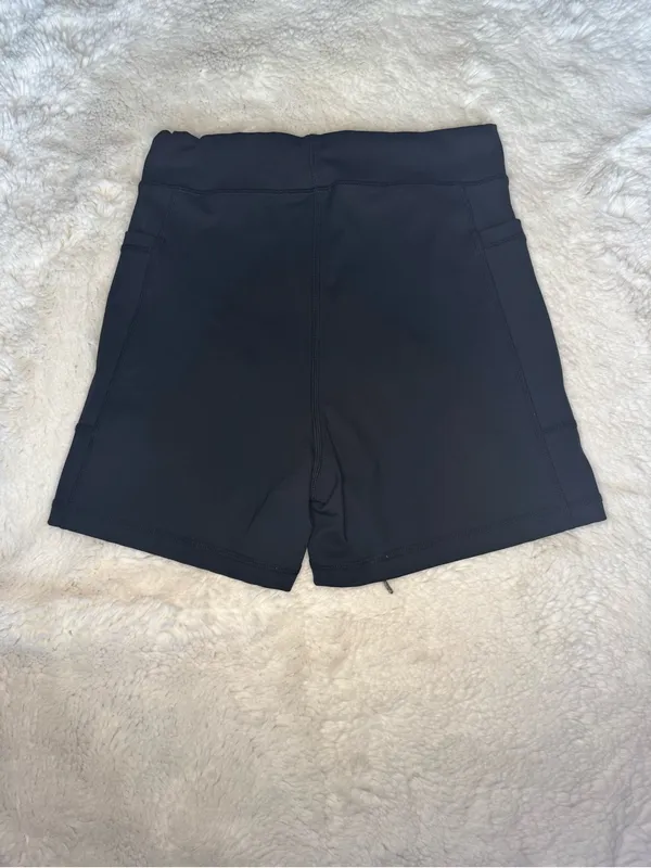 Aerie OFFLINE Black Athletic Shorts Size Medium - Image 2