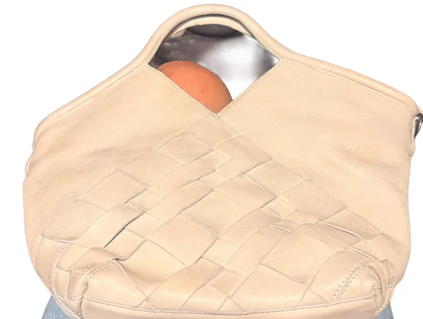 Latigo leather purse tan - Image 2