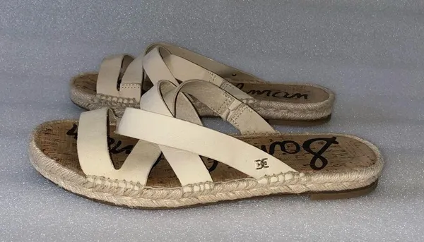 Sam Edelman Averie Suede Espadrille Sandals Tan size 9 - Image 3