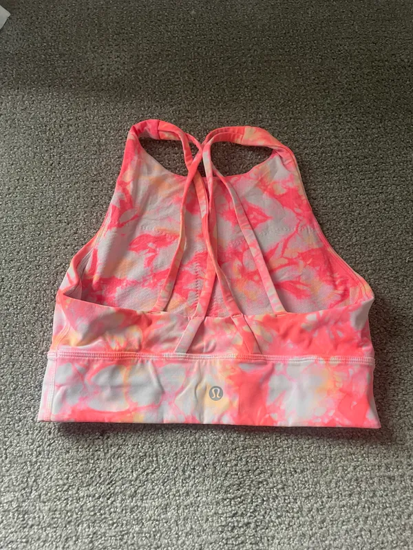 Lululemon Pink  Tie Dye Tank - Image 2