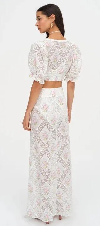 FOR LOVE & LEMONS Diana Top & Skirt - Image 2