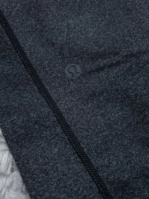Lululemon Sequence Pants Luon Bootcut Black Gray Back Pockets Women's size 8 - Image 9
