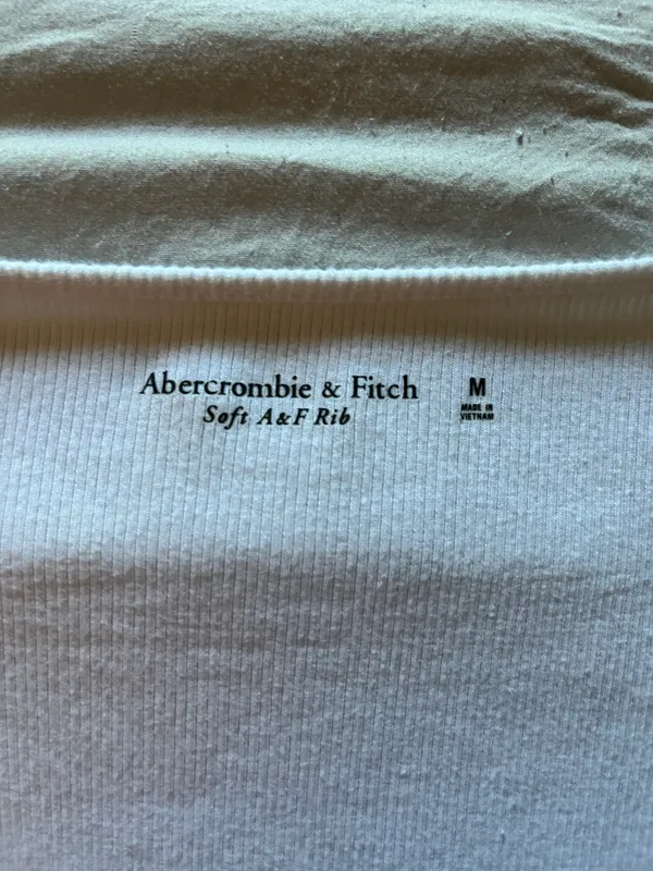 Abercrombie White Henley Bodysuit - Image 3