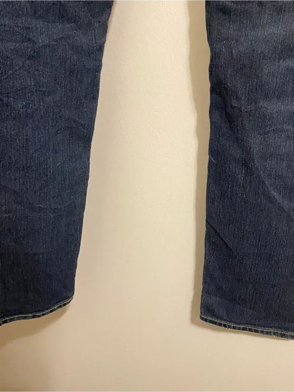 Paige Womens Size 28 31x29 31” Peg Skinny Jeans Blue Denim Cigarette Slim Leg Ma - Image 9