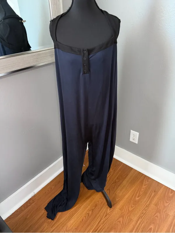 NWT Summersalt 24 Hour Jumpsuit Navy Lightweight Minimalist XL. - Image 2