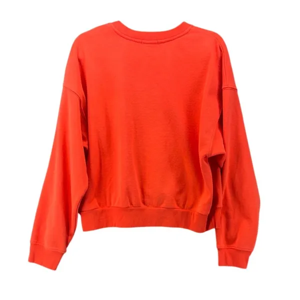 Beyond Yoga Cropped Sweater Large Orange Fall Pumpkin Workout Autumn USA Gym - Image 2