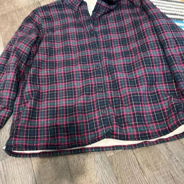 LL‎ Bean medium fleeced lined sweater - Image 5