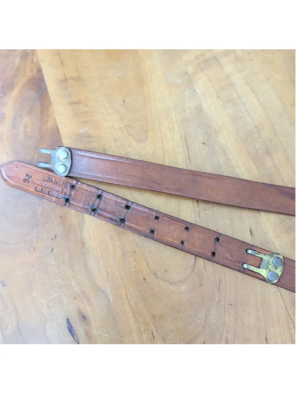 Vintage LL Bean by Bianchi Rifle Sling Style Belt 26 - Image 5