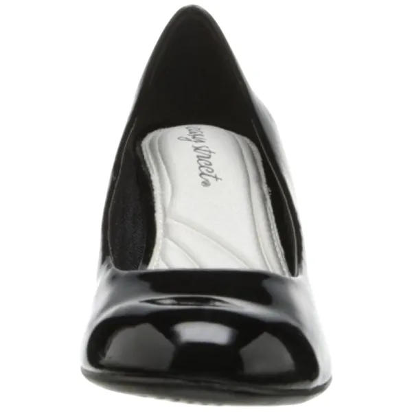 NWT Easy Street Womens Passion Dress Pump Heels PASSION Black Patent 10N - Image 2