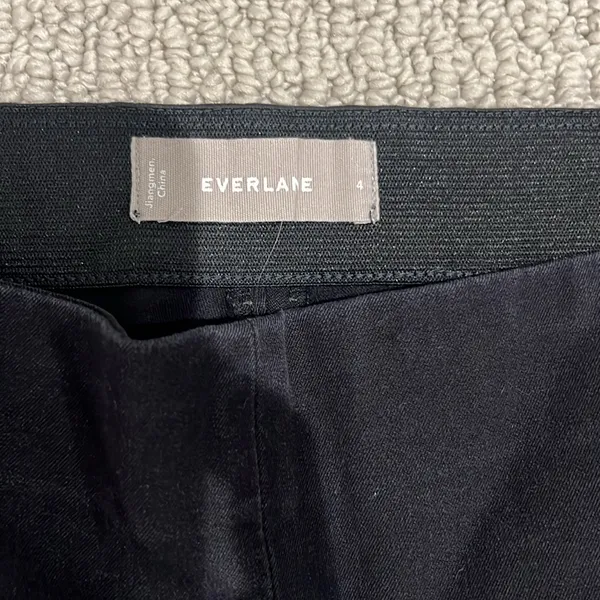 Everlane Classic Black Pants - Image 2