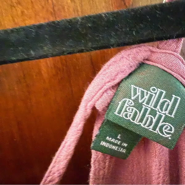 Wild‎ Fable Pink Open Back Sundress - Size Large - Image 5