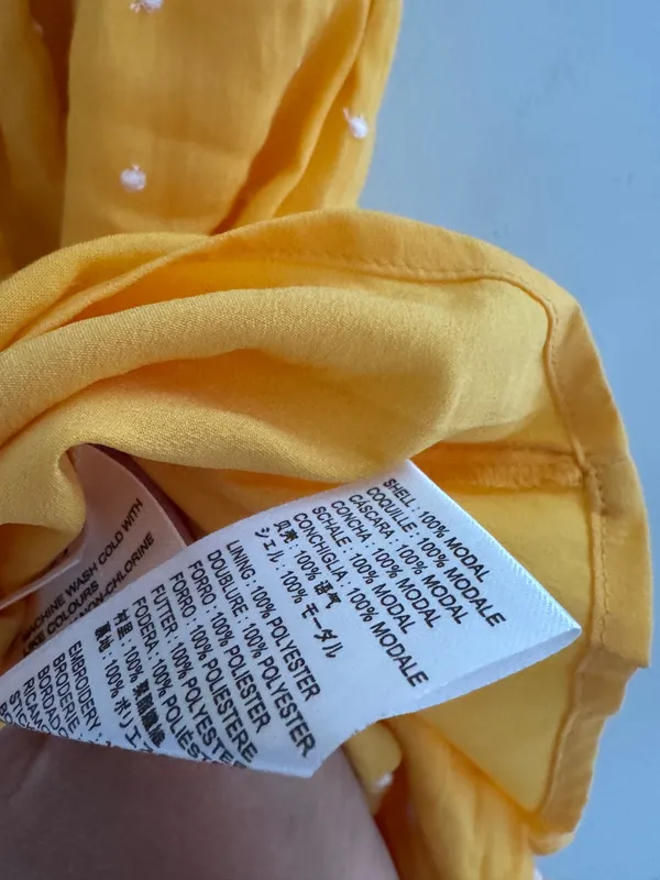 Urban Outfitters yellow polka dot romper S - Image 6