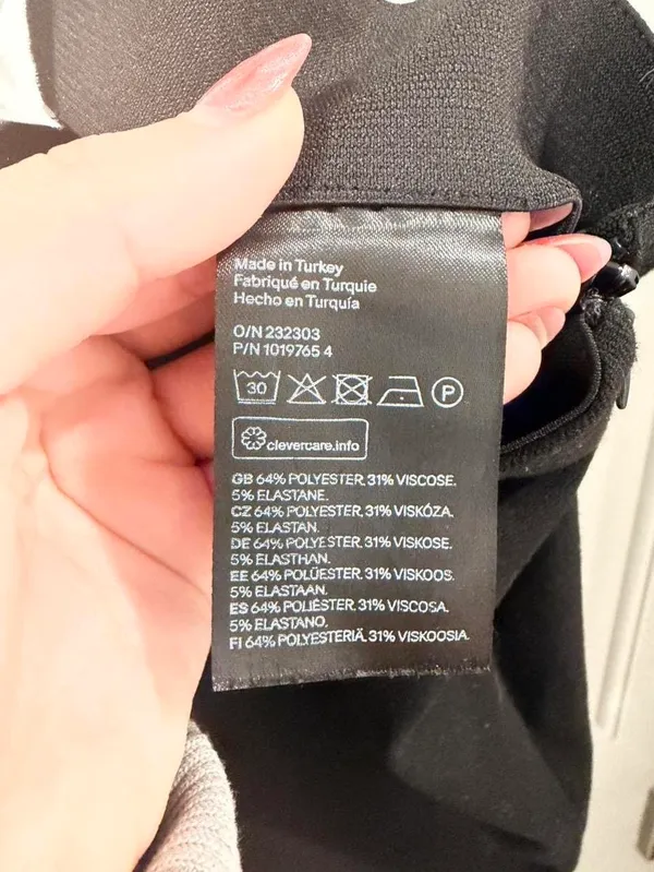 H&M Black Flare Dress Pants - Image 5