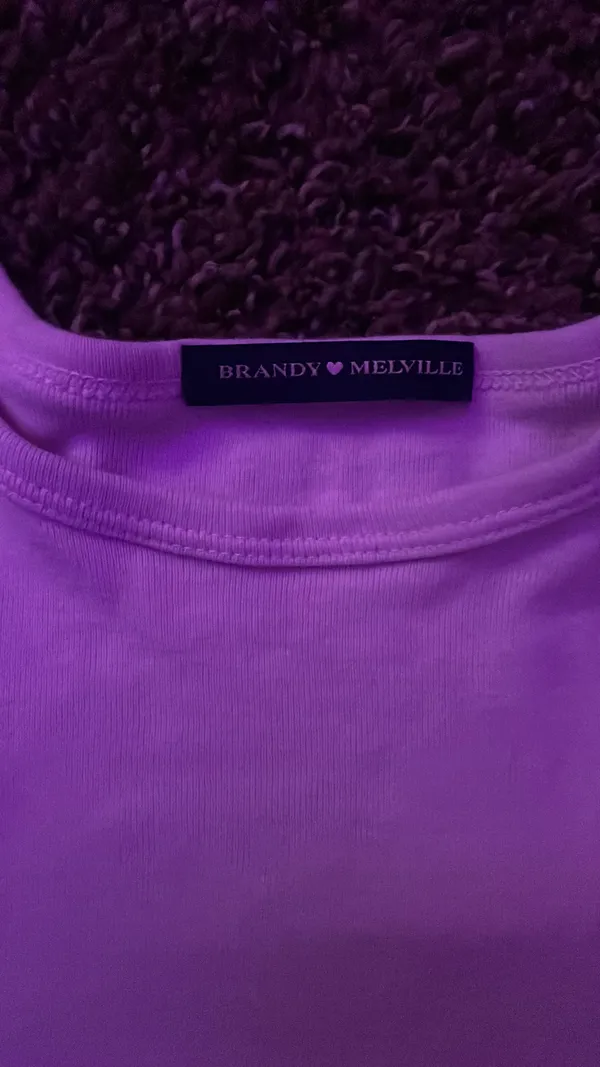 Light Pink Brandy Melville Top - Image 2