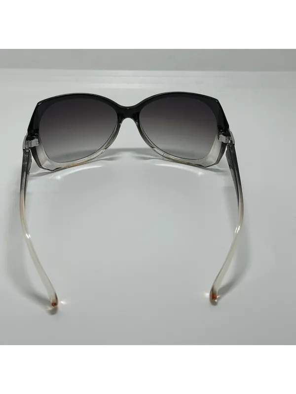 Guess Women's Gradient Black to Clear Oversized Sunglasses with Case and Cloth - Image 7