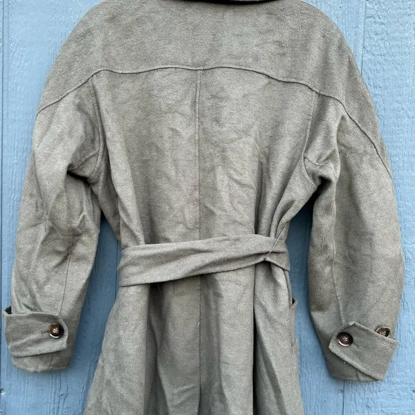 ZARA Wool Blend Coat Double Breasted Coat Size XSMALL - Image 7