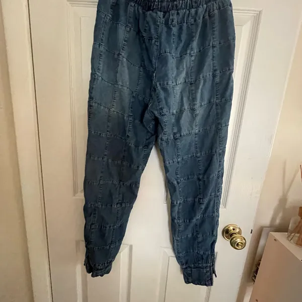Amadi‎ Patchwork Jeans Blue Size 4 - Image 4