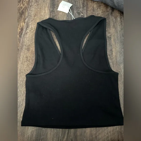 Racerback Rib Tank NWT Size Large - Image 2