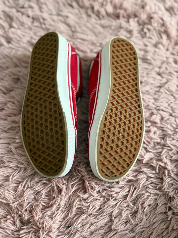 VANS OLD SKOOL MEN RACING RED / TRUE WHITE VN0A4BV5JV6 MEN's 5.5 womens 7 - Image 3