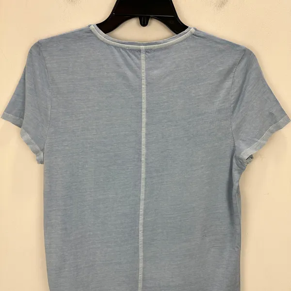 Madewell Essential Slim Tee Shirt Lightweight Cotton Light Blue Basics L NWT - Image 9