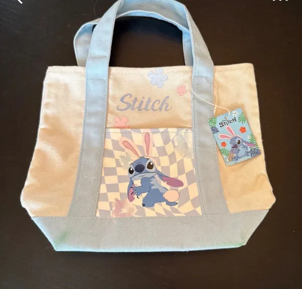 Stitch small bag Blue - Image 5