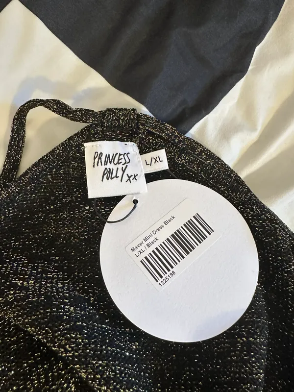 Princess Polly Mini Black Dress - Image 3