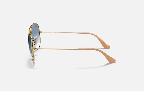 Women’s Ray-Ban Aviator Sunglasses Gradient Blue - Image 2