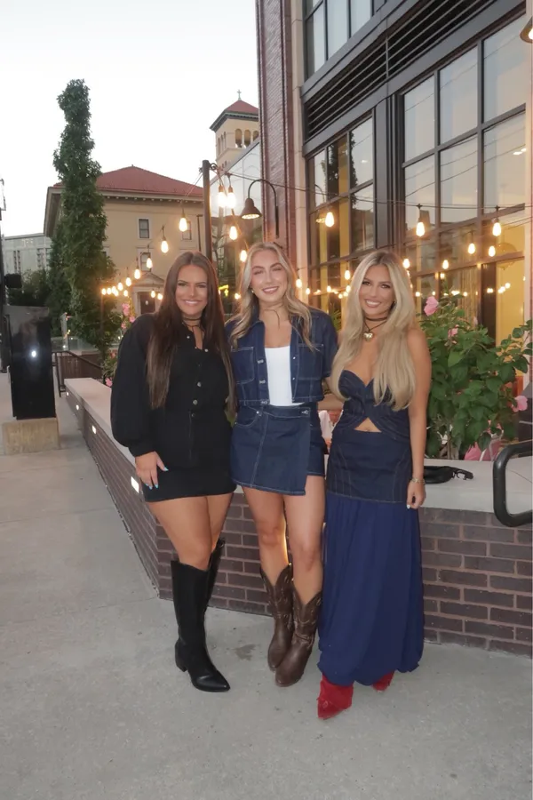 Denim dress Black Size XL - Image 3