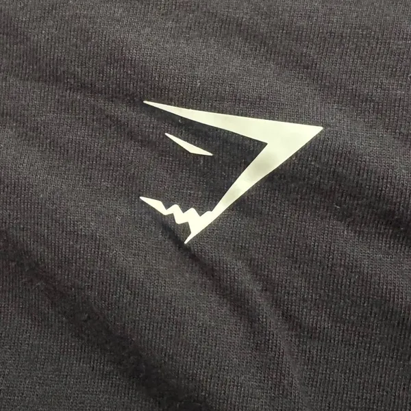 Gymshark Asymmetrical Short Sleeve Athletic Shirt Women’s Small - Image 2